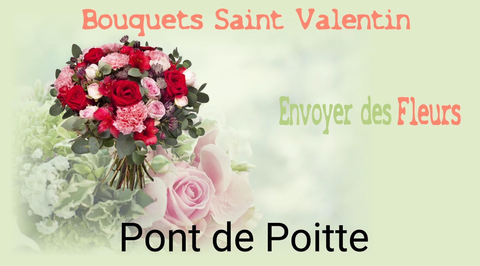 Roses de Saint-Valentin livrées à Pont-de-Poitte